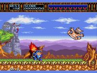 une photo d'Ã©cran de Rocket Knight Adventures sur Sega Megadrive